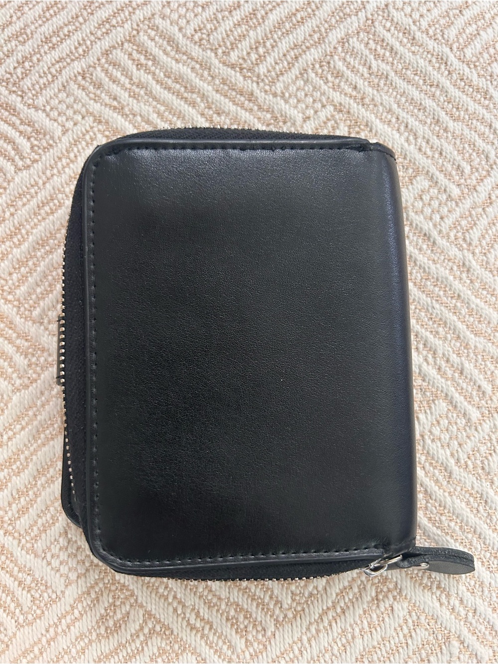Bostanten Brown and Black Leather Small Wallet. Embossed details. EUC. Western. - Picture 3 of 10